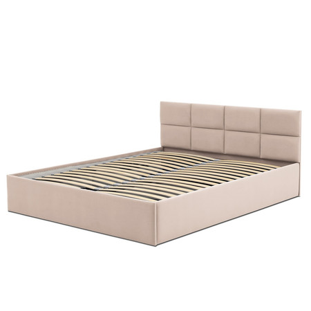 Čalouněná postel MONOS bez matrace rozměr 160x200 cm Kakao Signal-nabytek