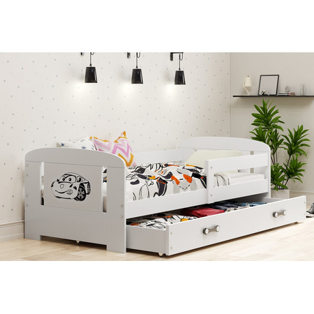 Dětská postel FILIP 160x80 cm Kočka BMS