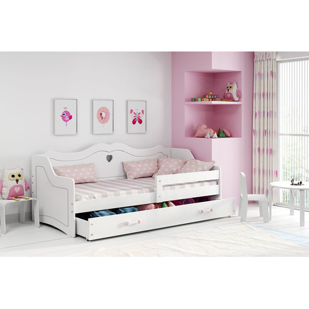 Dětská postel JULIA bílá 160x80 cm BMS