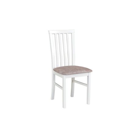 Jídelní židle MILANO 1 Bílá Tkanina 11 MIX-DREW