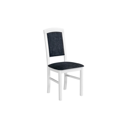 Jídelní židle NILO 4 Bílá Tkanina 3X MIX-DREW