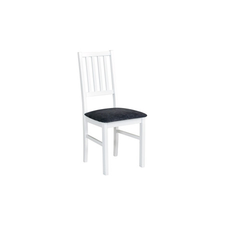 Jídelní židle NILO 7 Bílá Tkanina 10 MIX-DREW