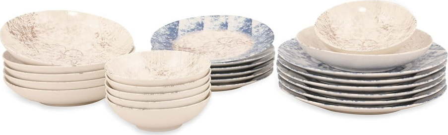 24dílná sada nádobí Güral Porselen Mandala Güral Porselen