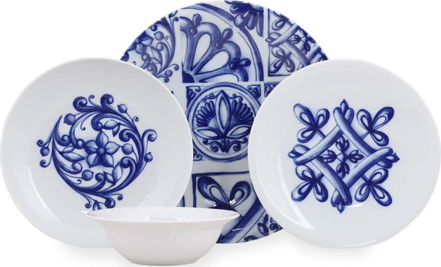 24dílná sada porcelánového nádobí Kutahya Manilla Kütahya Porselen