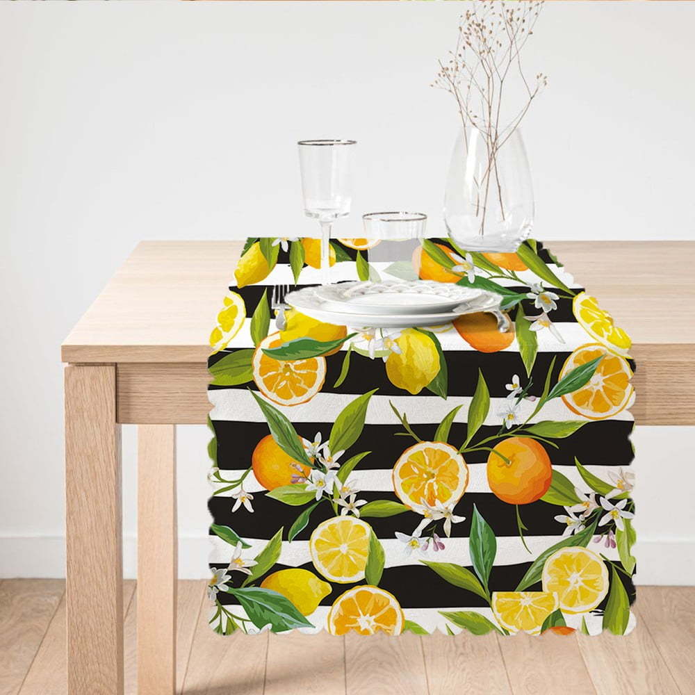 Běhoun na stůl Minimalist Cushion Covers Lemon