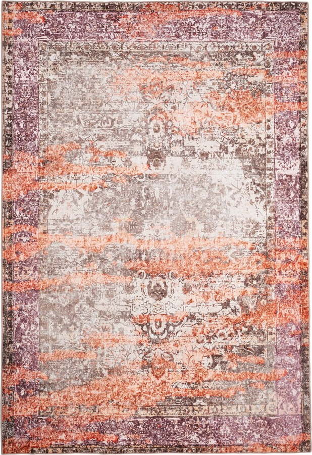 Béžovo-oranžový koberec Floorita Vintage