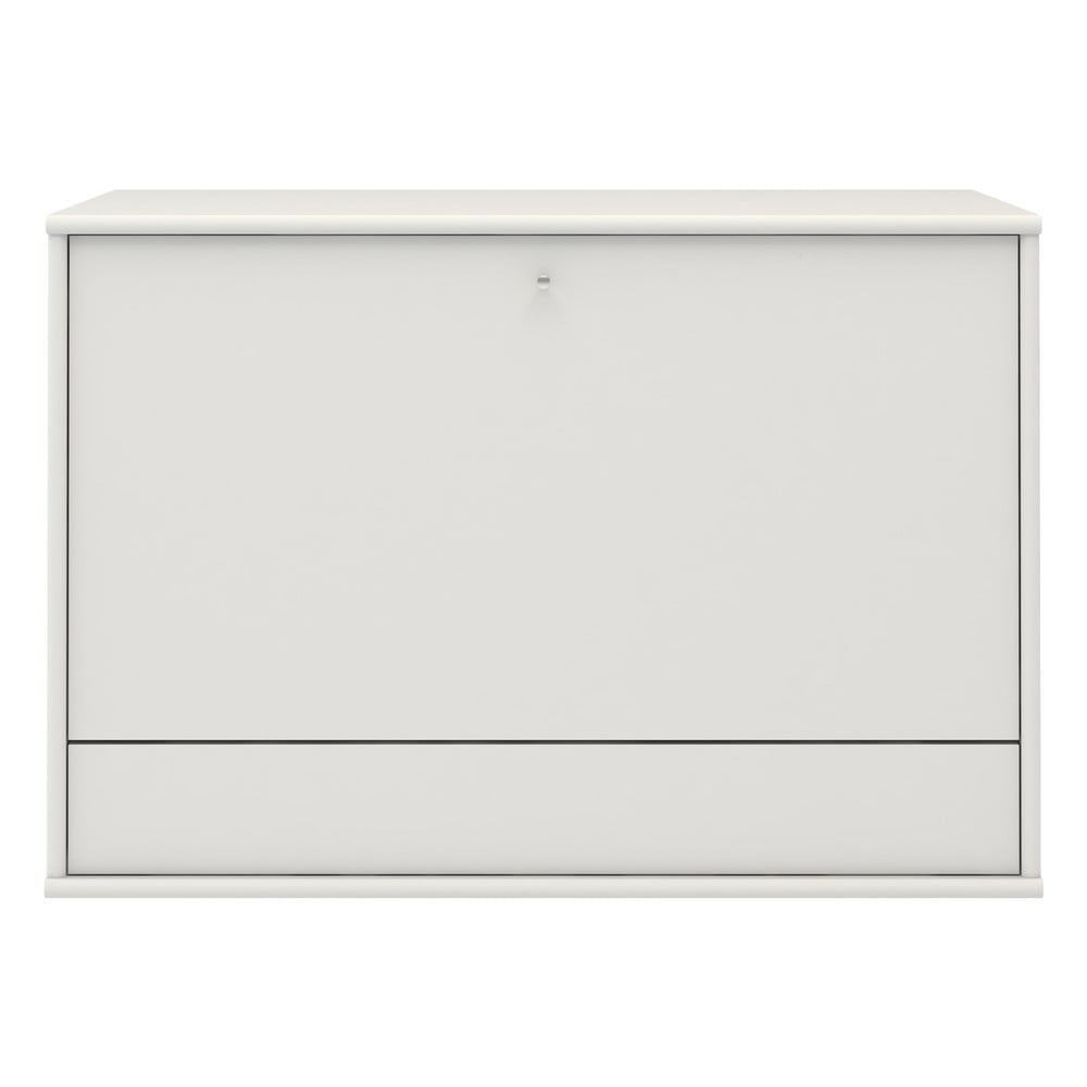 Bílá nástěnná multifunkční skříňka Mistral 004 Hammel Furniture