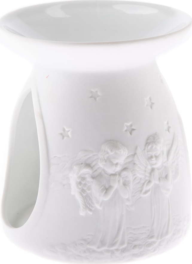 Bílá porcelánová aromalampa Dakls