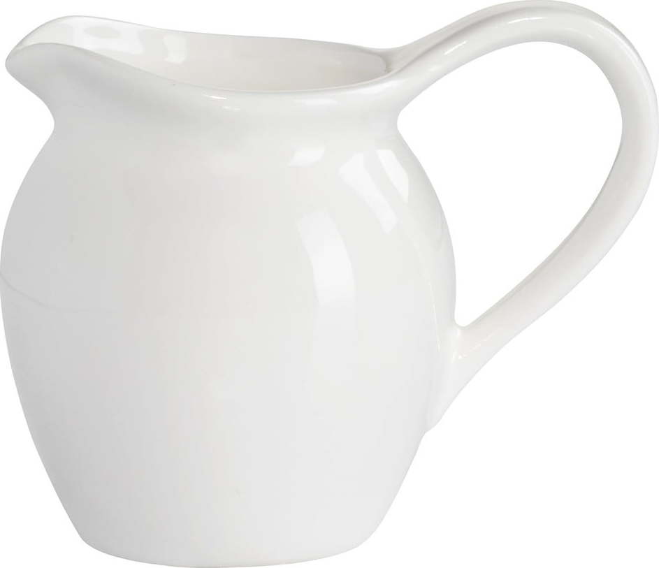 Bílá porcelánová mléčenka Maxwell & Williams Basic