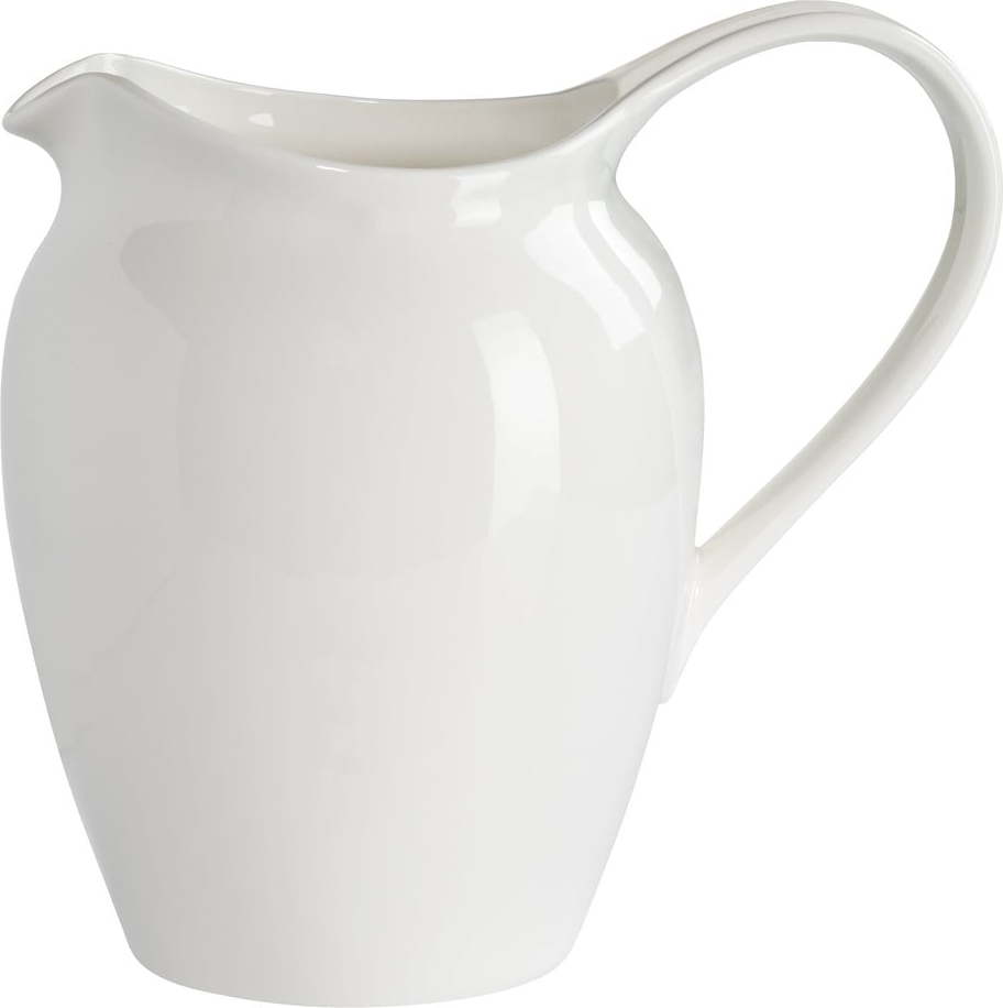 Bílá porcelánová mléčenka Maxwell & Williams Basic