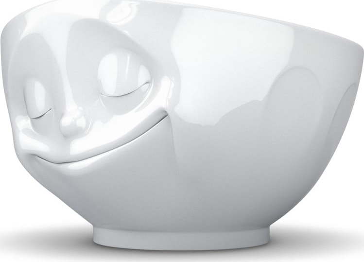 Bílá porcelánová šťastná miska 58products 58products