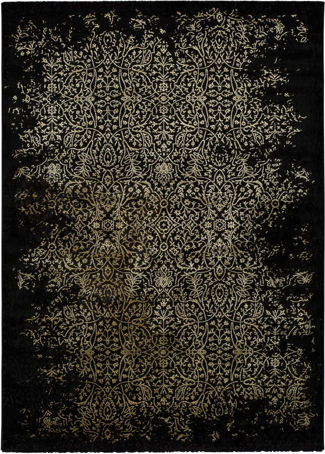 Černý koberec Universal Gold Duro