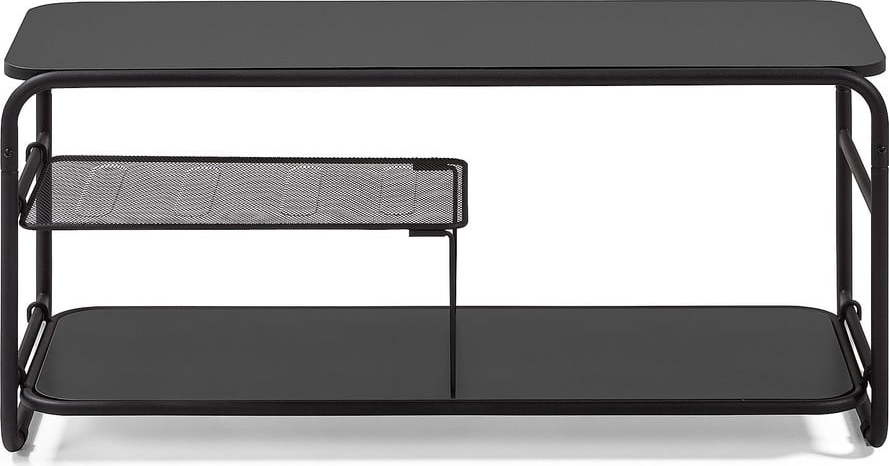 Černý televizní stolek Kave Home Academy