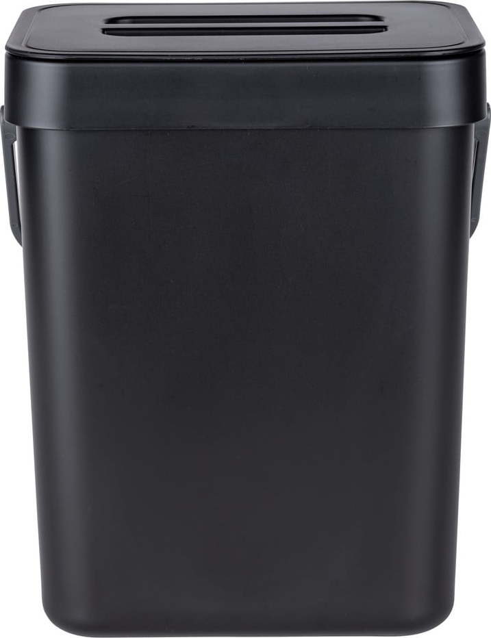 Černý závěsný odpadkový koš Wenko Black Outdoor Kitchen Tago