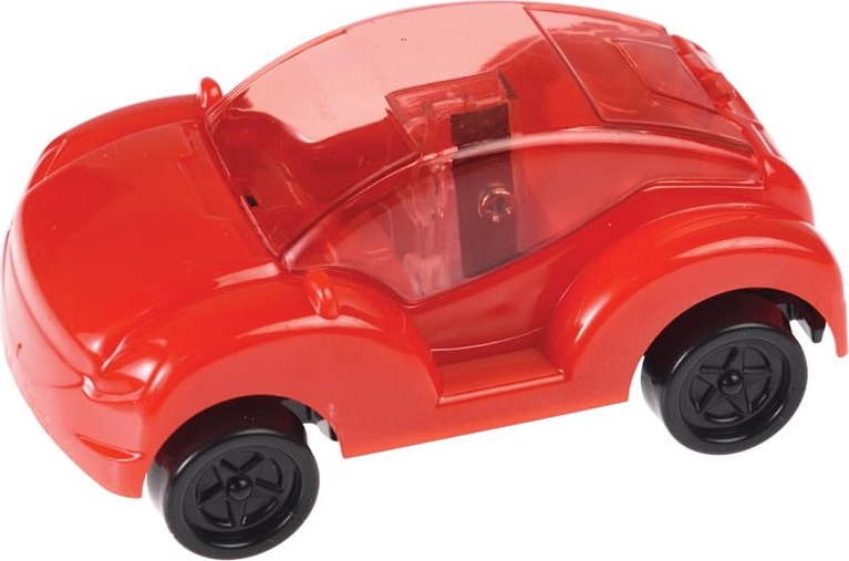 Červené ořezávátko ve tvaru auta Rex London Supercar Rex London