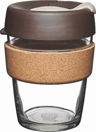 Cestovní hrnek s víčkem KeepCup Brew Cork Edition Almond