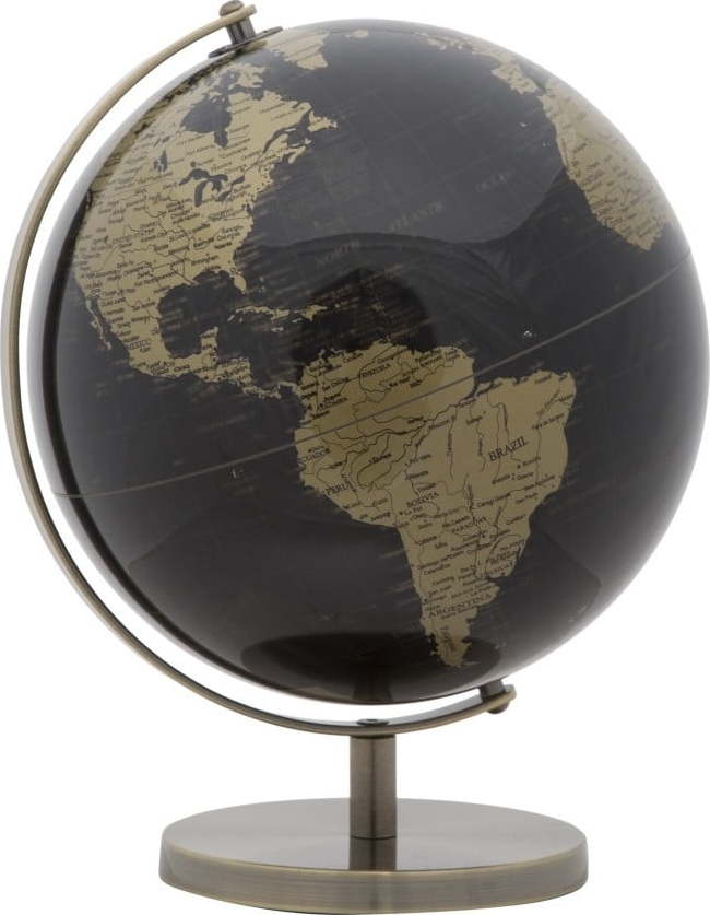 Dekorativní globus Mauro Ferretti Dark Globe