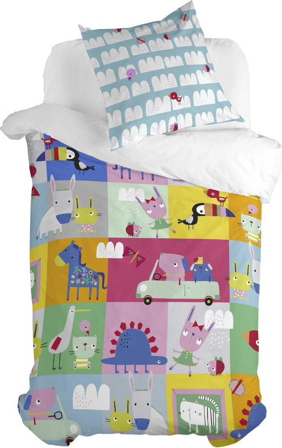 Dětské bavlněné povlečení Moshi Moshi Patchwork