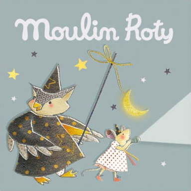 Dětské promítací kotoučky Moulin Roty Noční procházka Moulin Roty