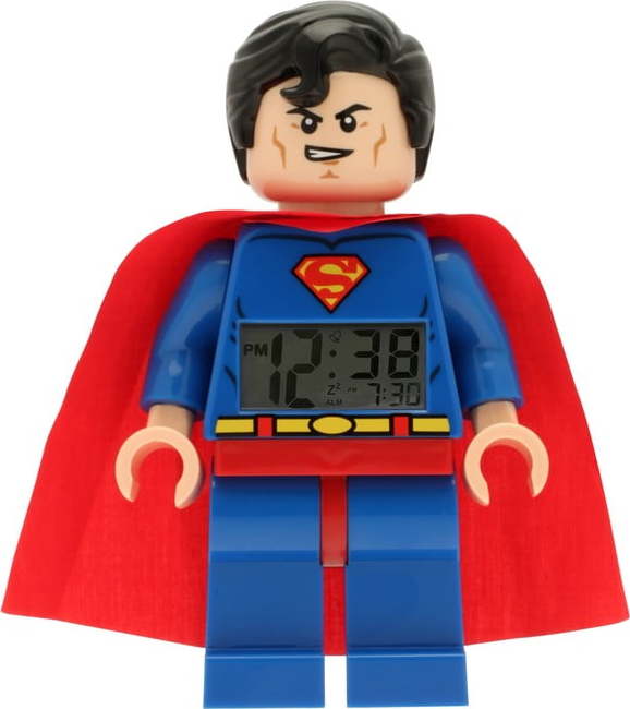 Hodiny s budíkem LEGO® Super Heroes Superman LEGO