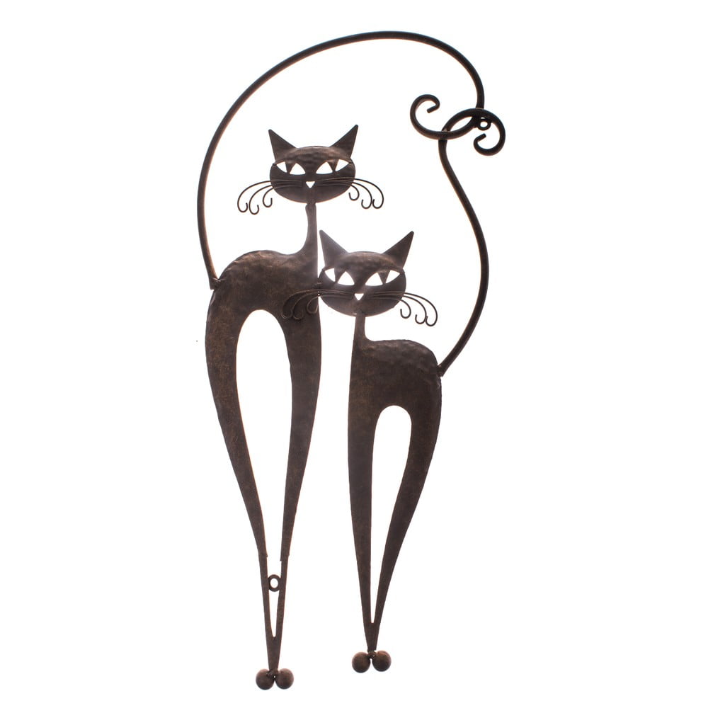 Kovová nástěnná dekorace Dakls Cats II Dakls