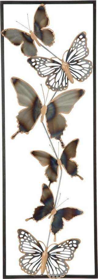 Kovová nástěnná dekorace Mauro Ferretti Butterflies
