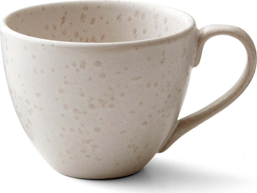 Krémový kameninový šálek na čaj Bitz Basics Matte Cream