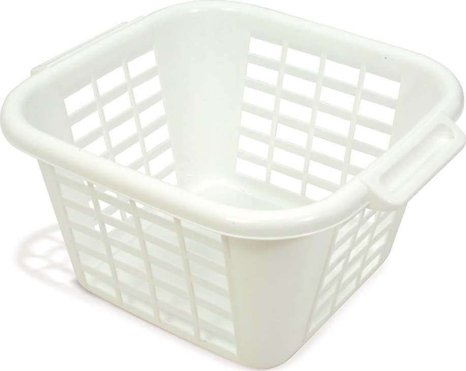 Krémový koš na prádlo Addis Square Laundry Basket