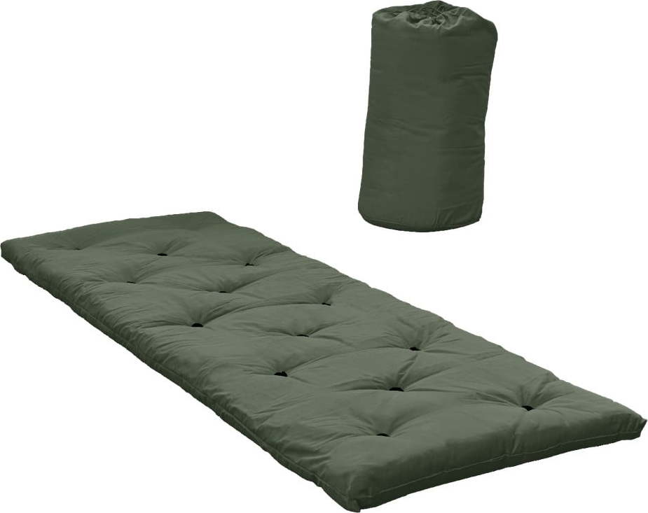 Matrace pro hosty Karup Design Bed In A Bag Olive Green