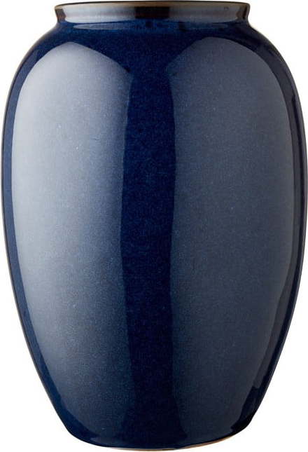 Modrá kameninová váza Bitz
