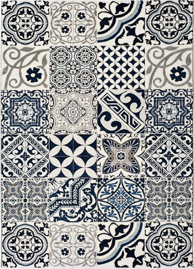 Modrý koberec Universal Indigo Azul Mecho