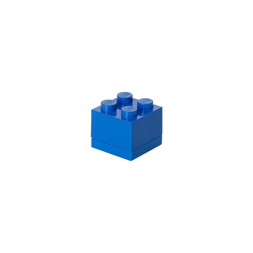 Modrý úložný box LEGO® Mini Box LEGO