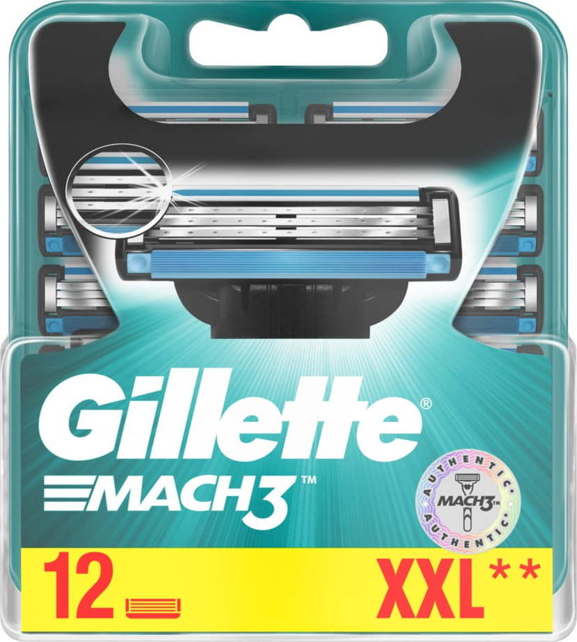 Náhradní hlavice do pánského holicího strojku Gillete Mach3