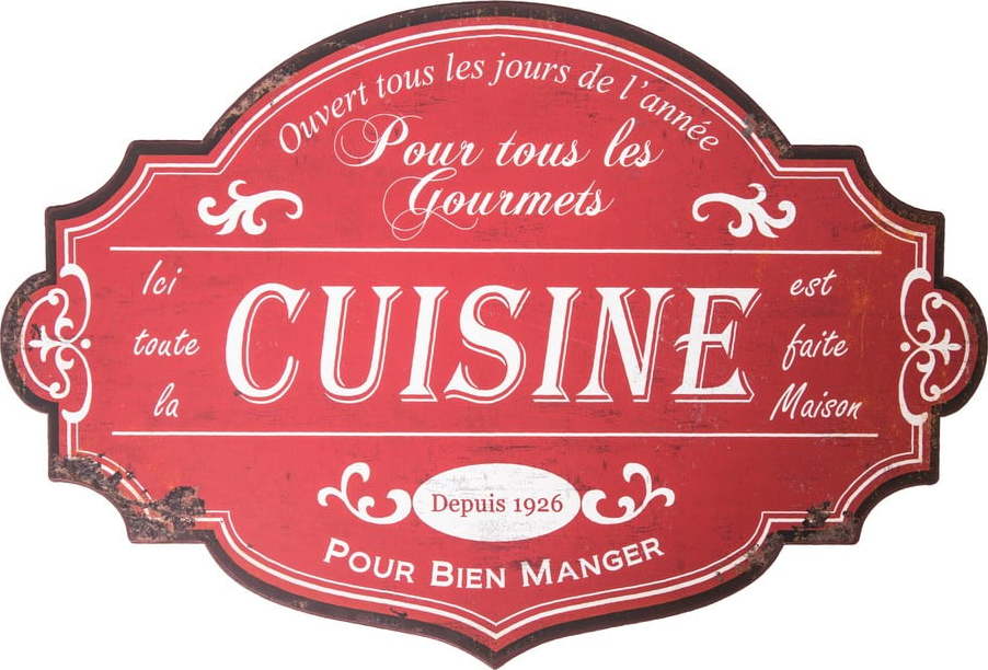 Nástěnná cedule Antic Line Cuisine Pour Antic Line