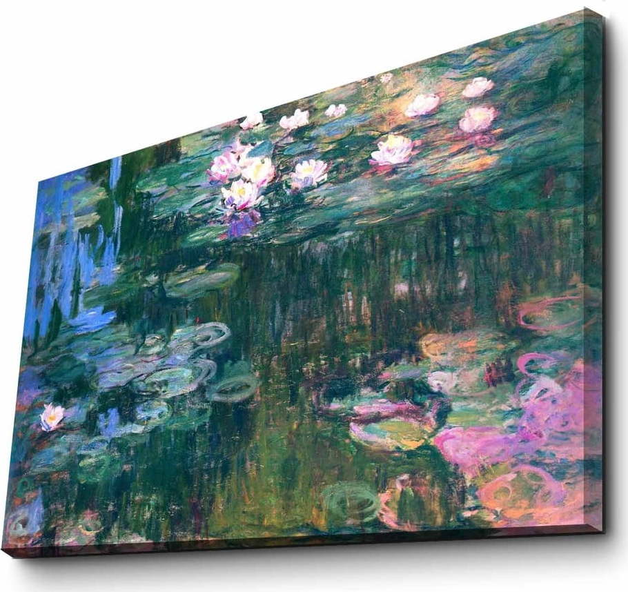 Nástěnná reprodukce na plátně Claude Monet