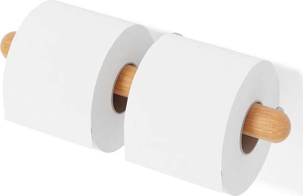 Nástěnný držák na toaletní papír z bambusového dřeva Wireworks Yoku Wireworks
