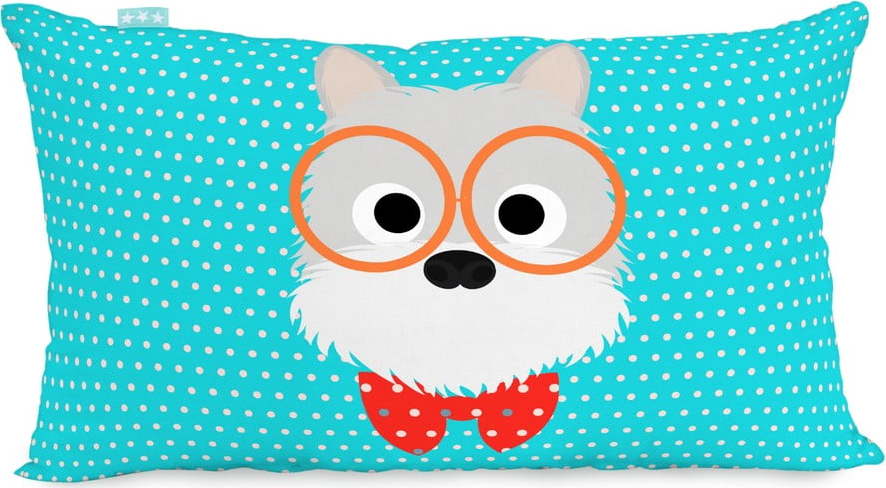 Oboustranný bavlněný povlak na polštář Mr. Fox Dogs 50 x 30 cm Mr. Fox