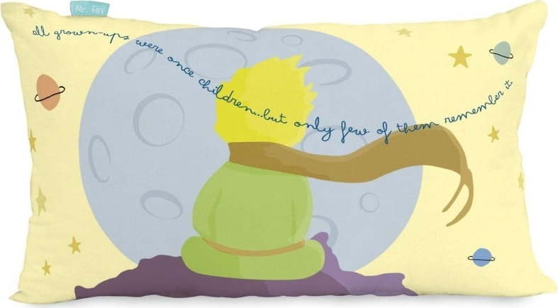 Oboustranný bavlněný povlak na polštář Mr. Fox Le Petit Prince