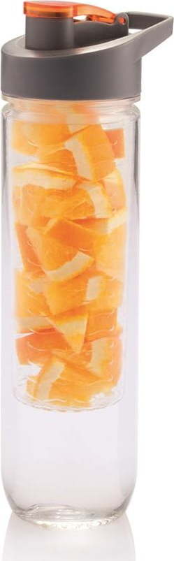 Oranžová lahev se sítkem XD Design Loooqs