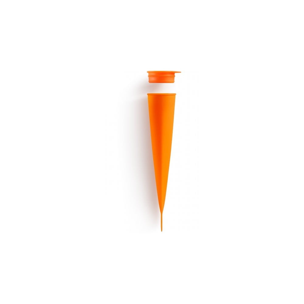 Oranžová silikonová forma na nanuky Lékué Pop LÉKUÉ