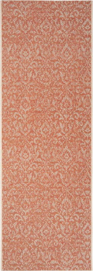 Oranžovo-béžový venkovní koberec NORTHRUGS Hatta