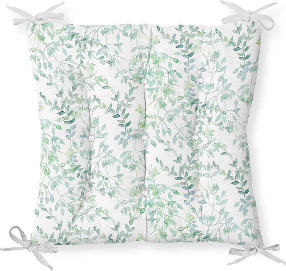 Podsedák s příměsí bavlny Minimalist Cushion Covers Delicate Greens