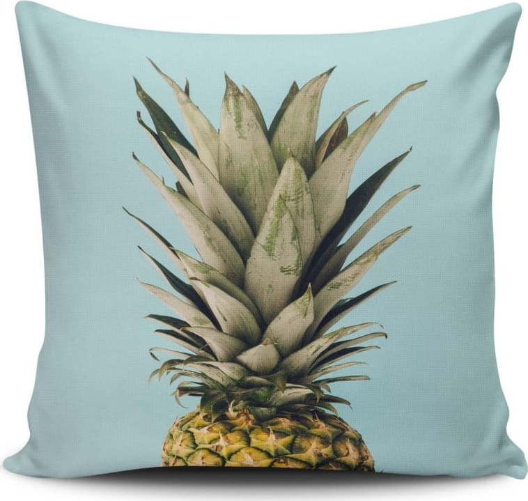Polštář s příměsí bavlny Cushion Love Ananas
