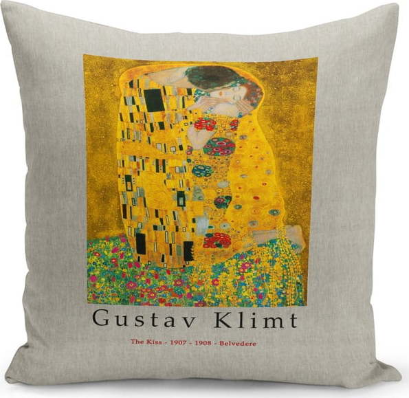 Polštář s výplní Kate Louise Klimt