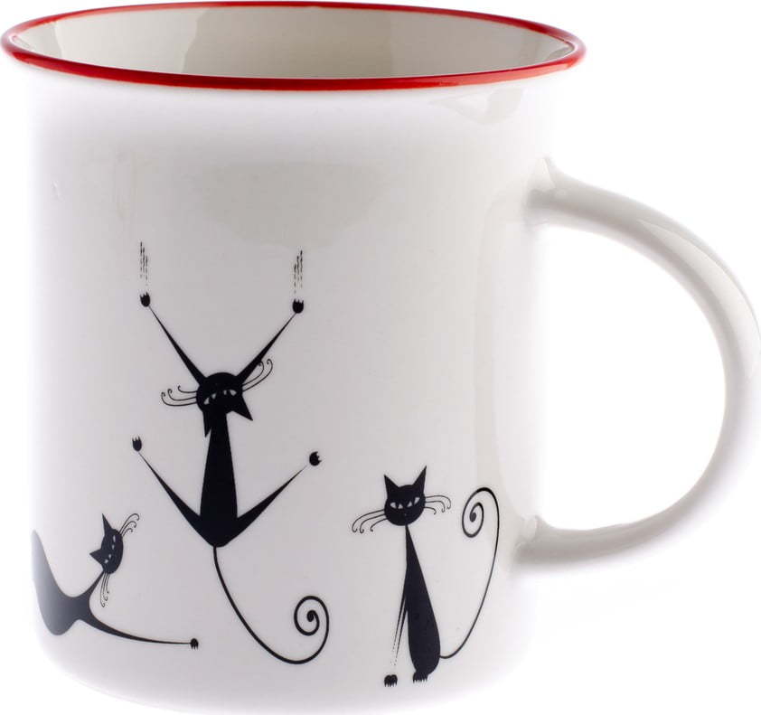 Porcelánový hrnek Dakls Cats Brita