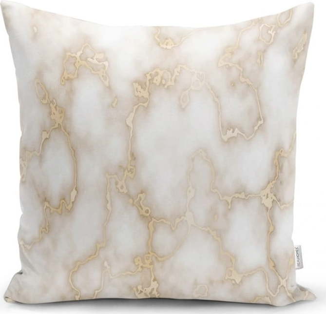 Povlak na polštář Minimalist Cushion Covers Golden Lines Marble