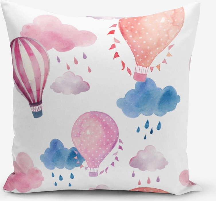 Povlak na polštář s příměsí bavlny Minimalist Cushion Covers Balon