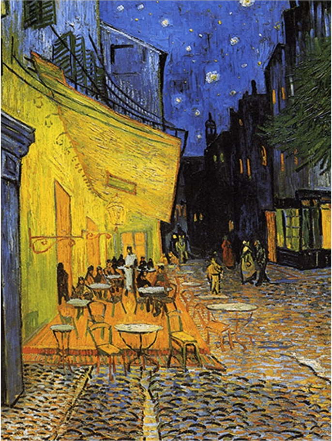 Reprodukce obrazu Vincenta van Gogha - Cafe Terrace