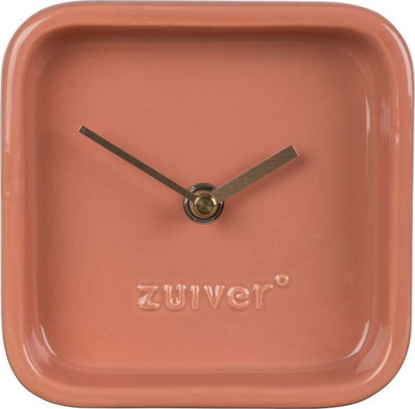 Růžové stolní hodiny Zuiver Cute Zuiver