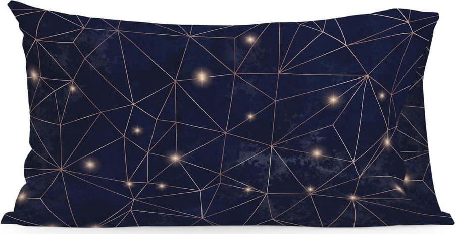Sada 2 bavlněných povlaků na polštář Blanc Deep Blue